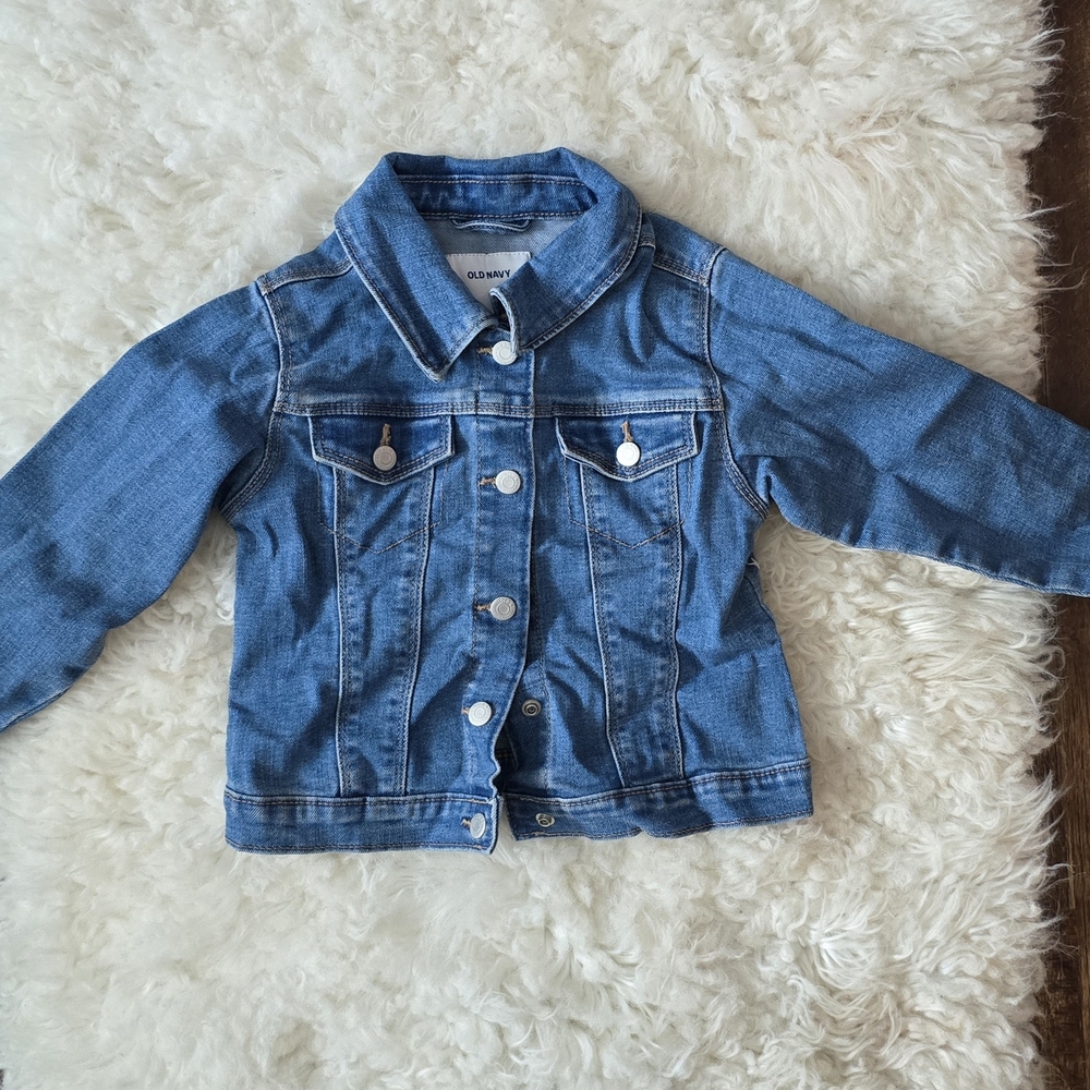 Classic Blue Denim Kids Jacket